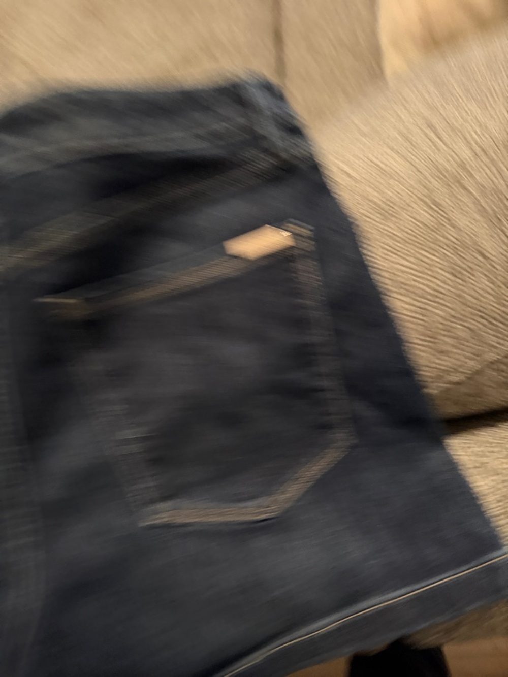White House Black Market Dark Indigo Denim Shorts - Picture 3 of 3